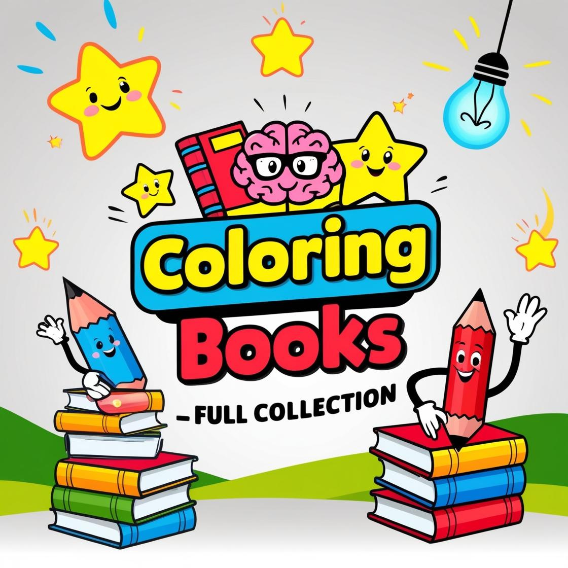 Coloring Books- Full Collection